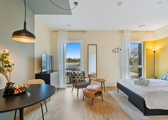 All In Studio With Private Parking City Lux Apartamento *