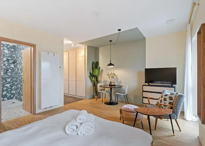 All In Studio With Private Parking City Lux *