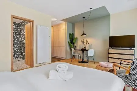 דירה All In Studio With Private Parking City Lux *